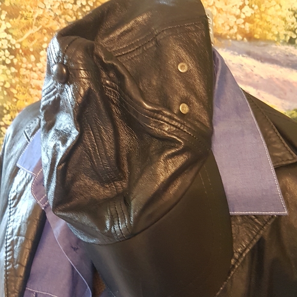 Wilson Leather hat by M.Julian Leather adjustable - Picture 6 of 13